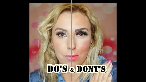 Makeup Mistakes To Avoid Do S Don Ts Makeup Mistakes YouTube