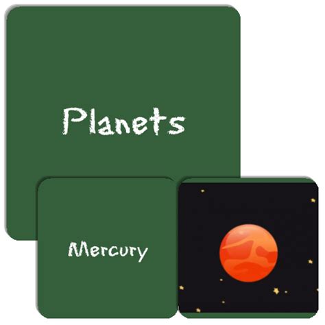 Planets Match The Memory
