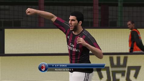 Andr Pierre Gignac Goal Replay Pes Youtube