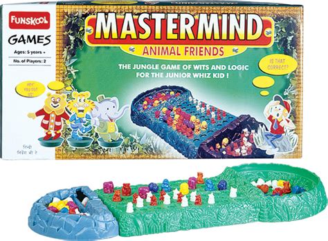 Funskool Mastermind Animal Friends Board Game Mastermind Animal