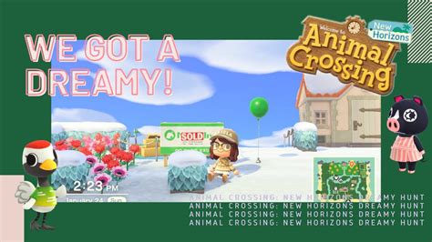 Our First Dreamy Of 2021 Animal Crossing New Horizons Villager Hunt