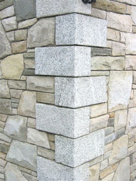 Granite Stone Quoins Add A Feature To The Corner Of Your Building