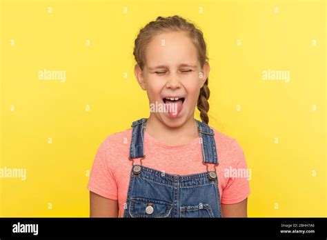 Little Girl Sticking Tongue Out Hi Res Stock Photography And Images Alamy