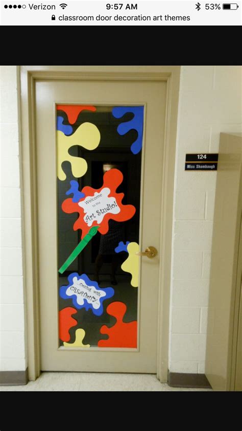 Art Room Door Art Classroom Door Art Room Doors Art Classroom