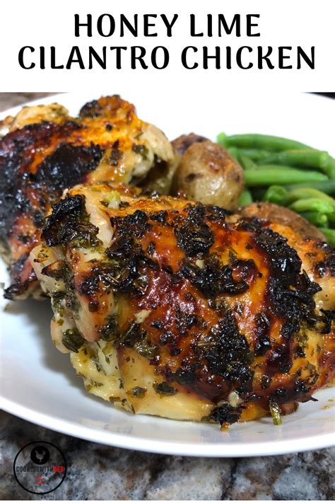 Cilantro lime chicken is packed with bold flavors and makes for a quick and easy weeknight dinner! EASY AND DELICIOUS ROASTED HONEY LIME CILANTRO CHICKEN ...