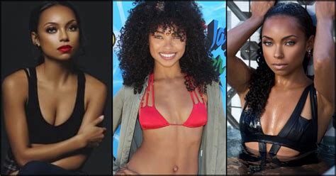 Hot Pictures Of Logan Browning Which Expose Her Curvy Body Besthottie