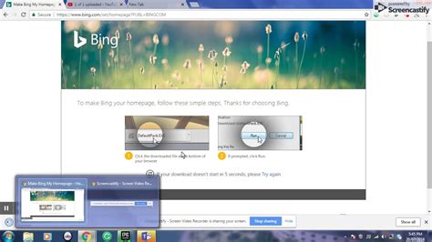 How To Make Bing On Chrome Your Homepage Youtube