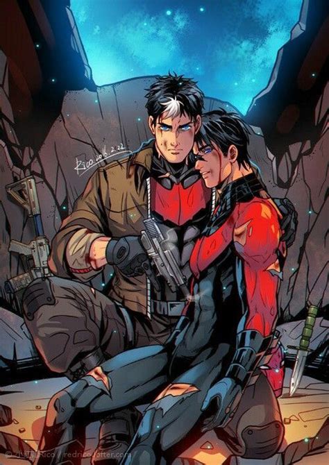 Pin By コロナド 気夢 On Jason Toddred Hood2robin Nightwing Nightwing And Red Hood Jason Todd