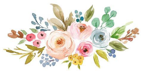 Floral Watercolor Clipart 10 Free Cliparts Download Images On