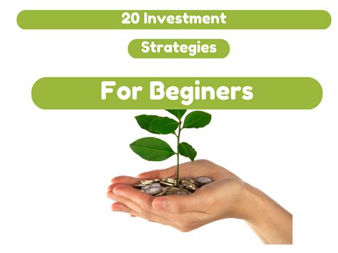 20 Investment Strategies For Beginners