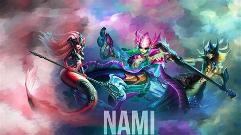 League of legends is still one of the most popular pc games in the world, but sources suggest that revenue dipped last year, down 21 percent from 2017. Nami Skins Fan Art - League of Legends Wallpapers