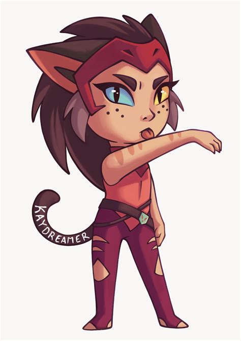 I Drew A Chibi Catra Doing What Catra Does Best Acting Like A Cat