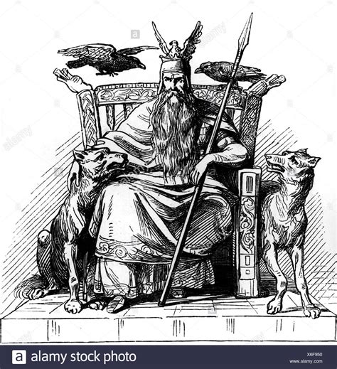 Er ist auch der mächtigste von asgard. Odin (Wotan), den höchsten Gott in der nordischen ...
