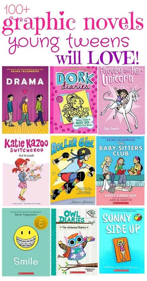 Books For Young Tweens Illustrated Comic Style Graphic