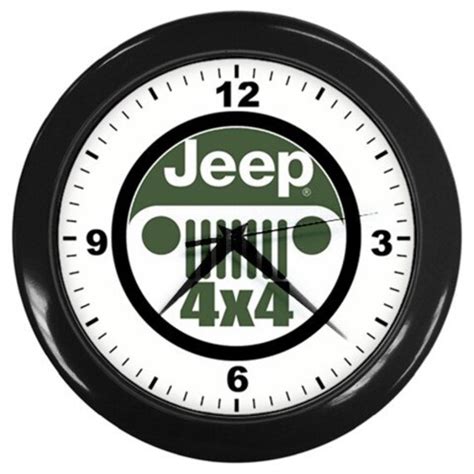Jeep Wall Clock 4x4 Wrangler Rubicon Great T
