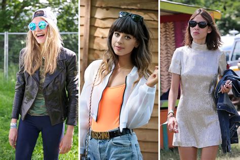 British It Girls Music Festival Style Teen Vogue