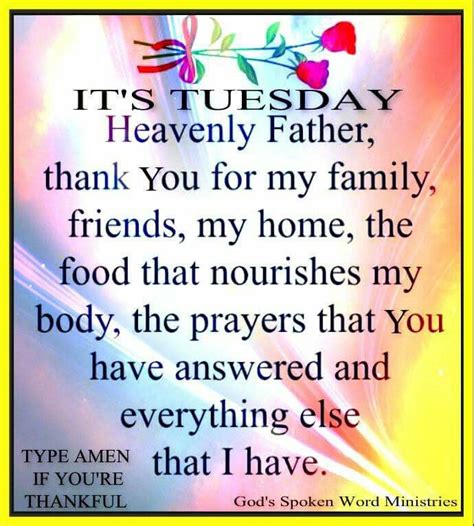 Happy Tuesday Prayer Quotes Wisdom Good Morning Quotes