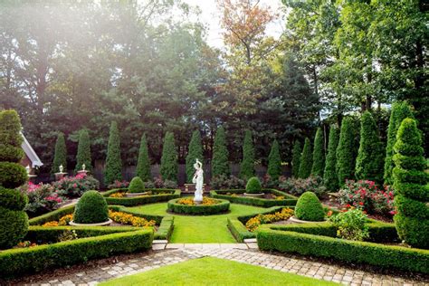 Formal Garden That Feels Like Alices Wonderland Southern Walker