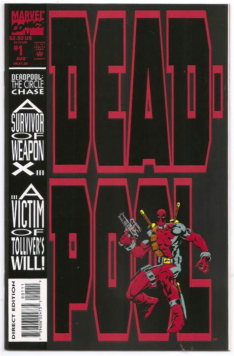 Deadpool 1 1993 1st Solo Comic Brooklyn Comic Shop