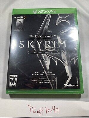 New The Elder Scrolls V Skyrim Special Edition Xbox One Xb Sealed Free