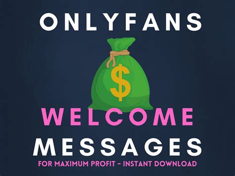 12 Onlyfans Welcome Message Templates Plus Link To 50 Free Captions