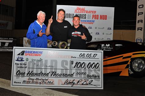 You can fire across the wall. BangShift.com Mike Bowman Wins $100,000 World Series of ...