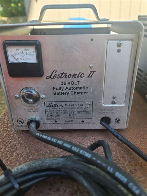 Lestronic Ii 36 Volt Battery Charger Model 16500 Ebay