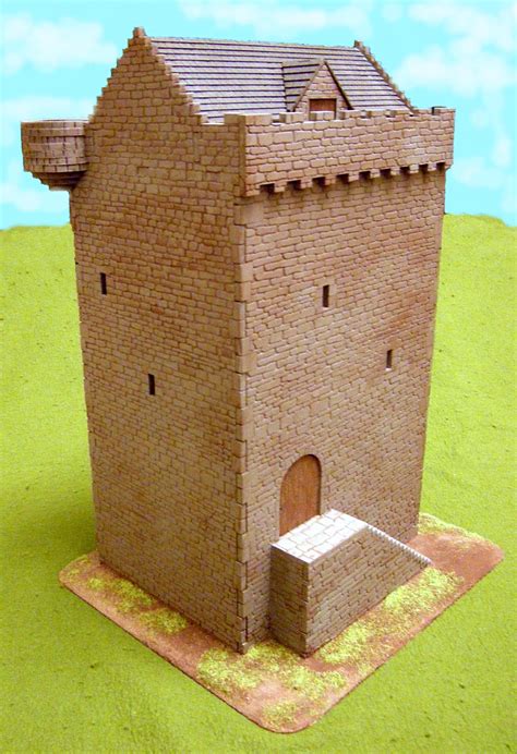 Peel Tower Fortified Manor House Small Castles Castle Dollhouse