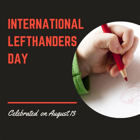 International Lefthanders Day 2024 Eventlas