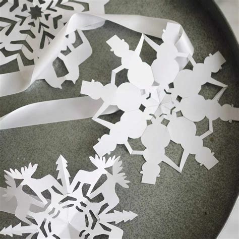 Paper Snowflake Patterns Realestatestorm