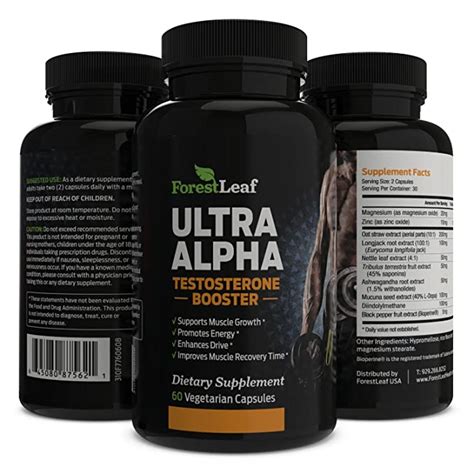 Max Strength Testosterone Booster Mens Supplement Boosts