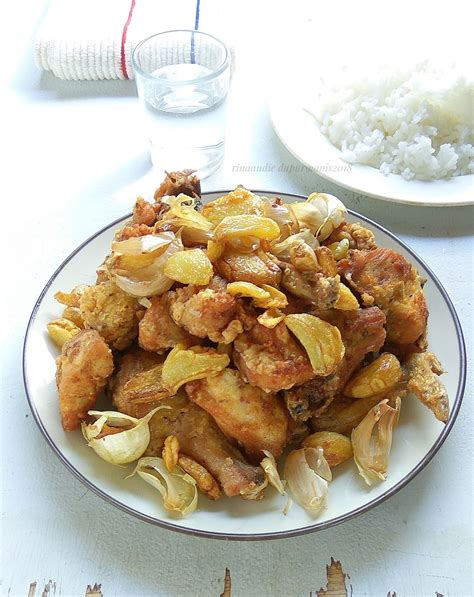 Ayam Goreng Bawang Putih - DapurManis