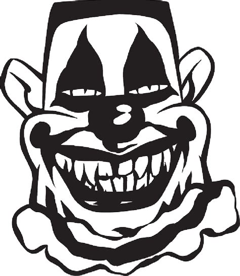 Scary Clown Silhouette At Getdrawings Free Download