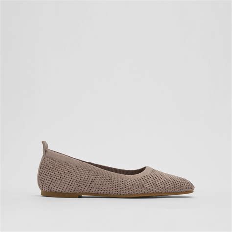 Naomi Recycled Stretch Knit Ballet Flat Eileen Fisher