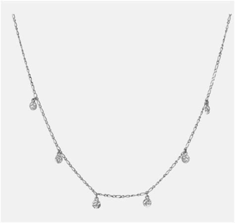 Halskæde med små perler i gul, pink og hvid opal brudt af små turkiser og røde koraller. Maanesten Halskæde - Tanina Necklace, Sølv