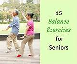 Balance For Seniors Exercises Pictures