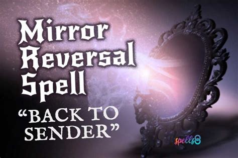 Hex Reversal With Mirror And Candles Curse Breaking Spell Spells8