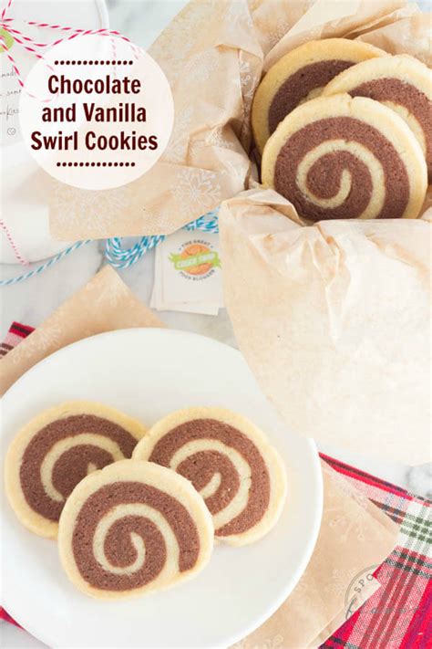 Chocolate And Vanilla Swirl Cookies Spoonful Of Flavor