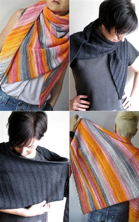 This asymmetrical crochet triangle shawl pattern is simple to follow and perfect to wear year round. Free pattern Friday: Less is More | Scarf knitting ...