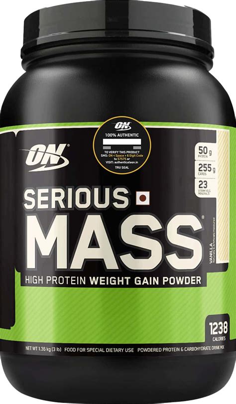Buy Optimum Nutrition On Serious Mass High Protein High Calorie