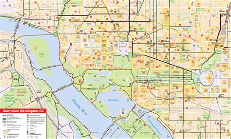 Maps And Information For National Mall Washington Dc