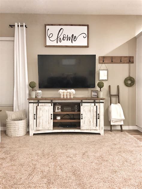 Farmhouse Tv Stand Decor Tvstanddesign Farm House Living Room