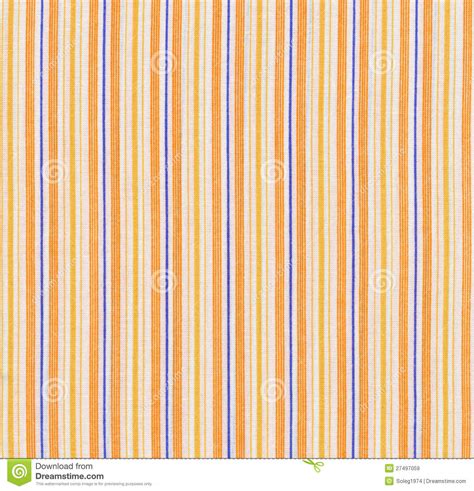 Orange Striped Fabric Stock Image Image Of Modern Fiber 27497059
