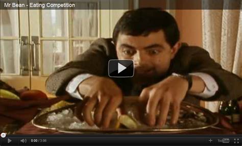 Mr Bean Eating Competition
