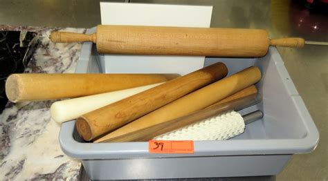 Misc Wooden Rolling Pins Dough Rollers