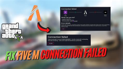 How To Fix FIVEM Connection Error Mr Fix Official