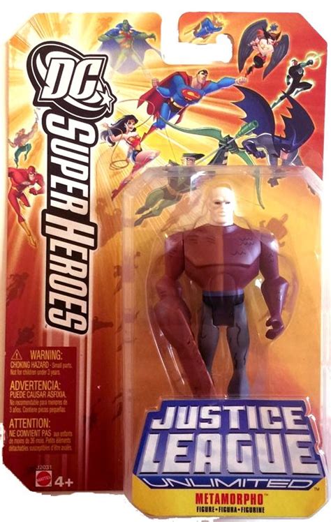 Dc Justice League Unlimited Super Heroes Metamorpho 375 Action Figure