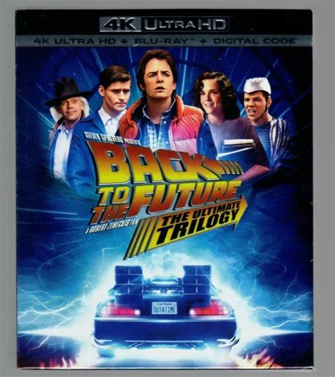 New Back To The Future Ultimate Trilogy 4k Ultra Hd And Blu Ray Discs