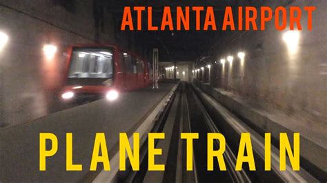 Atlanta Airport Plane Train All Terminals Full Cycle Edited Youtube