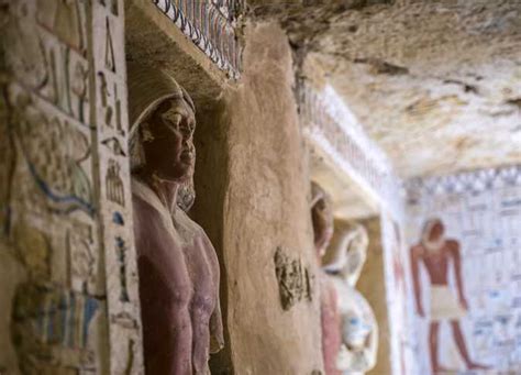 Ancient Tomb Uncovered In Saqqara Egypt Independent
